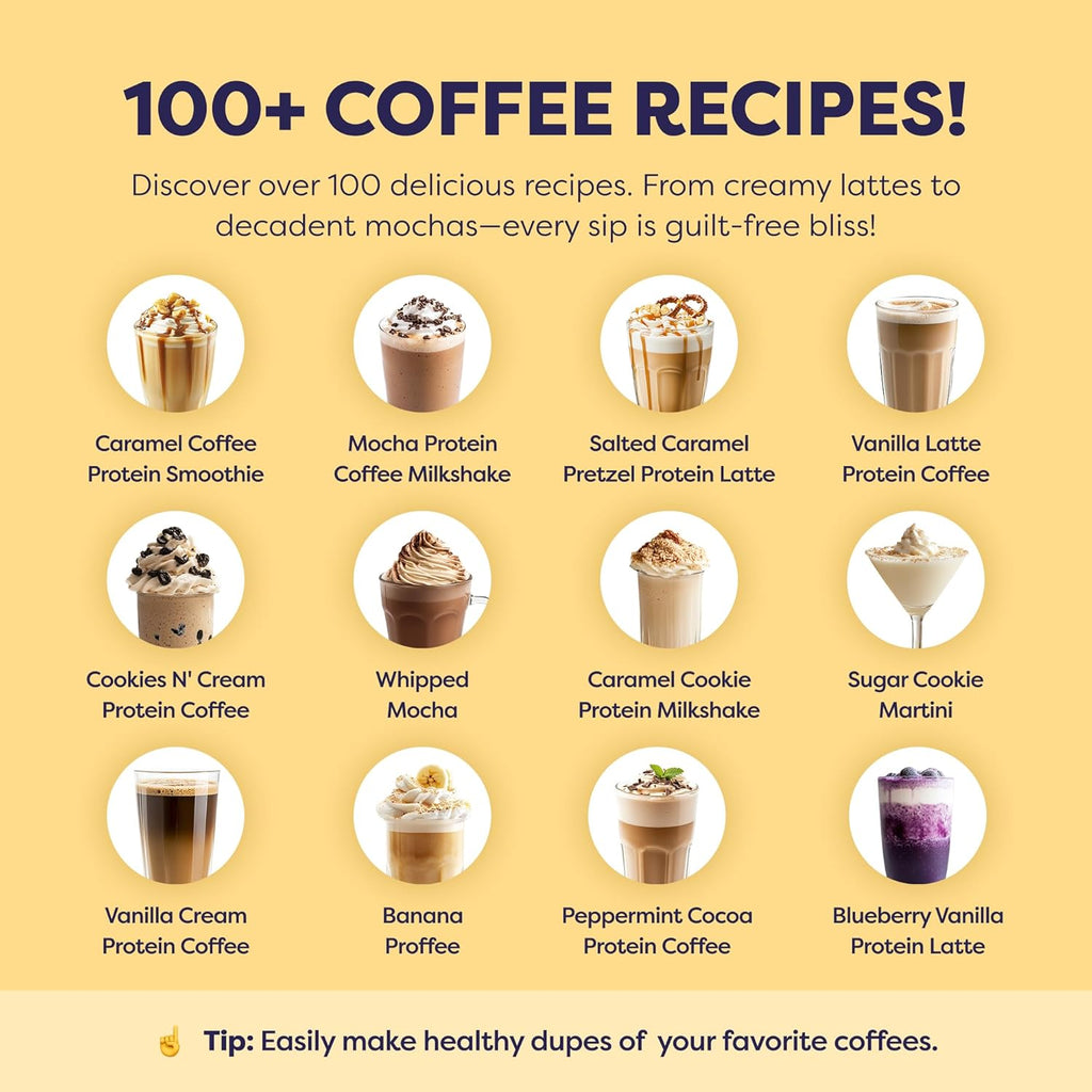 Protein Iced Coffee - Premium Whey Protein & Iced Coffees, 100% Natural Cold Brew, Zero Artificial Flavors & Sweeteners, 80Mg Caffeine, No Added Sugar, 20 Servings, Choc Peanut Butter, 1 Pack