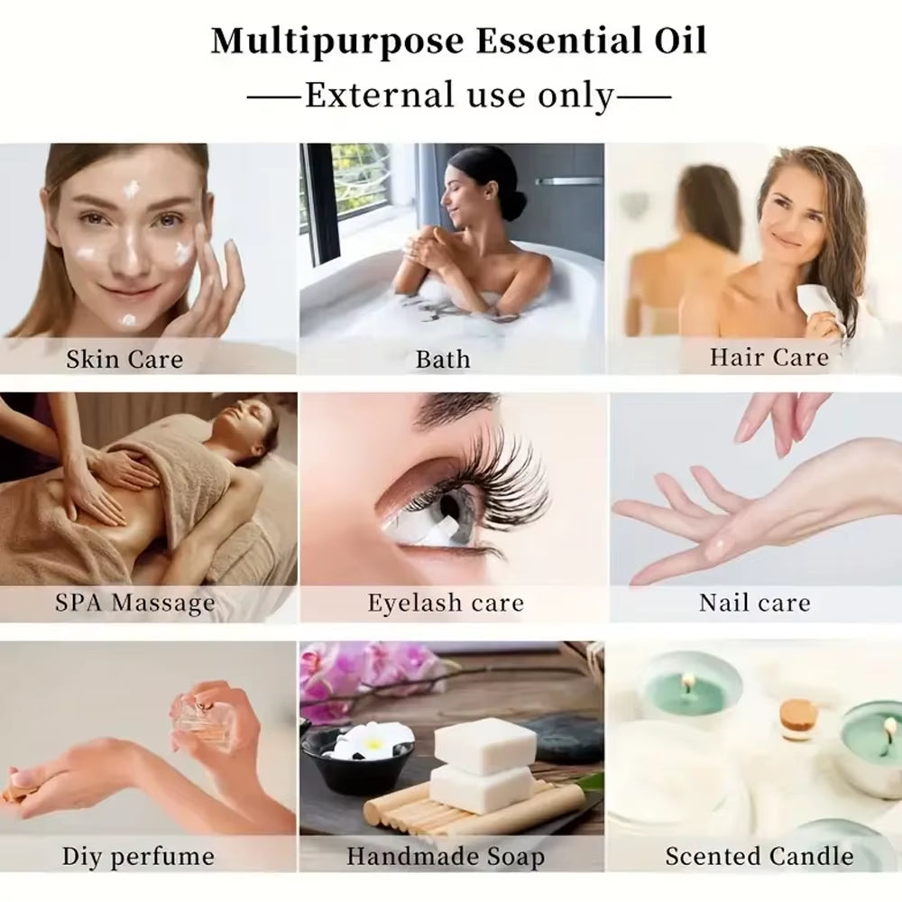 Rosemary Oil Hair Essential Coconut Oil Improve Hair Loss and Nourishes Strengthen Hair Roots Scalp Treatment Hair Care