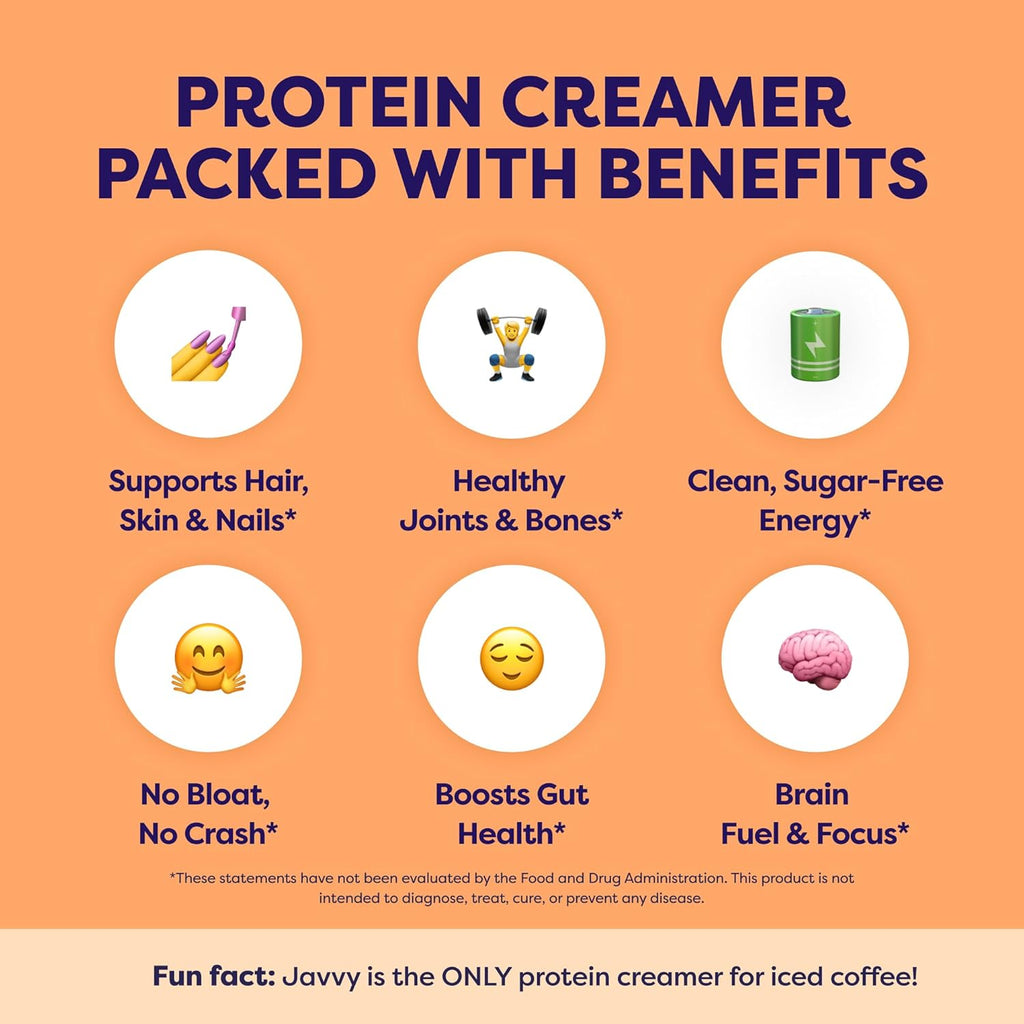 Protein Coffee Creamer – Sugar Free Creamer with 11G of Collagen, MCT Oil, Keto Coffee Creamer Powder for Hair, Skin & Nail Support, Salted Caramel, 1 Pack