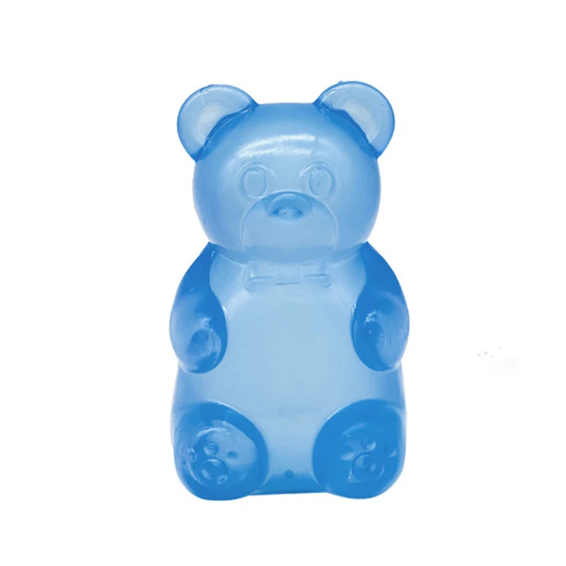 Cute Bear Nee Doh Maltose Squishy Toy Dough Colorful Sensory Toy Creative Desk Decoration Stress Relief Doll Squeeze Fidget Toy