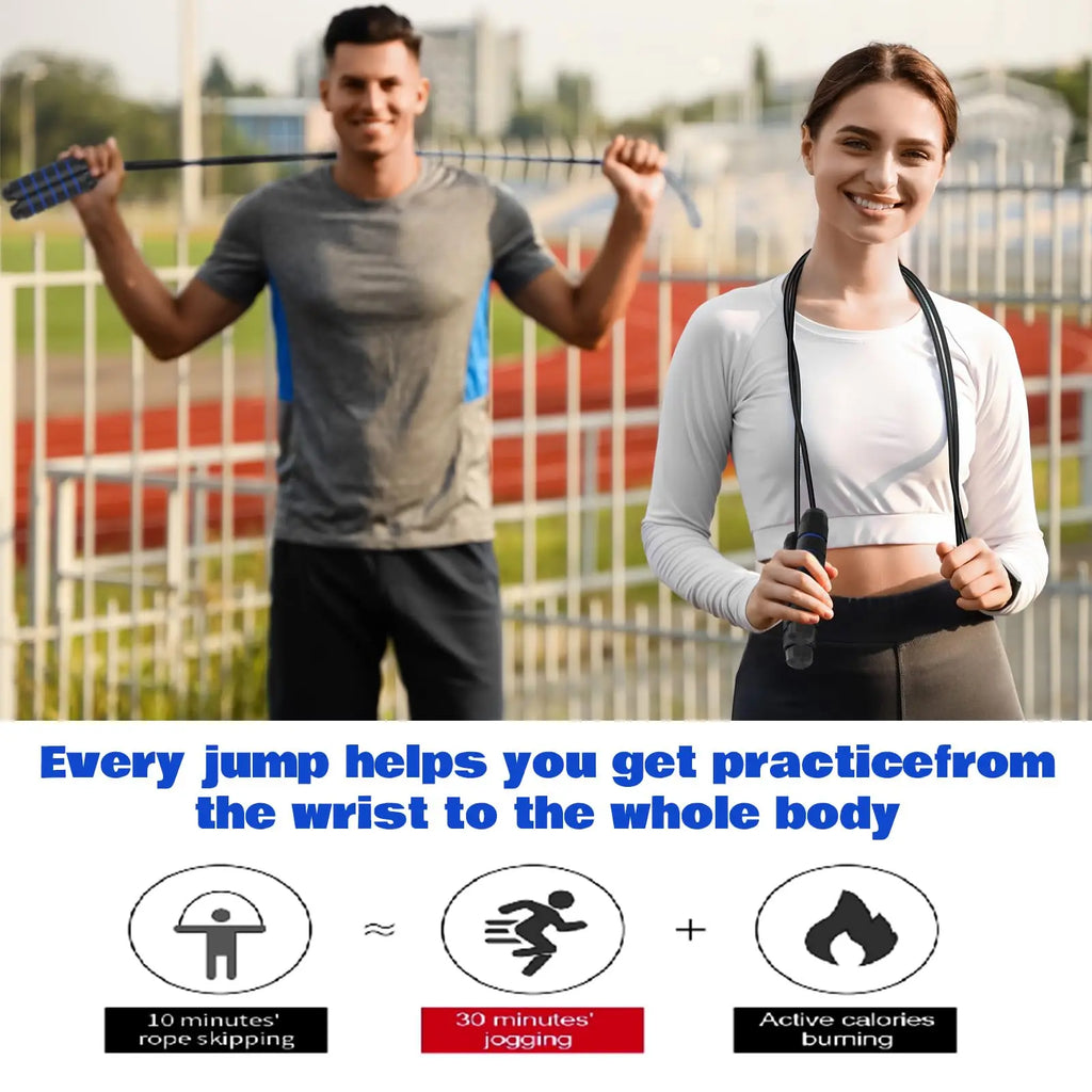 Wire Wireless Ball Jump Rope Dual Purpose Fitness Training Sports Equipment Bearing Load Jump Rope