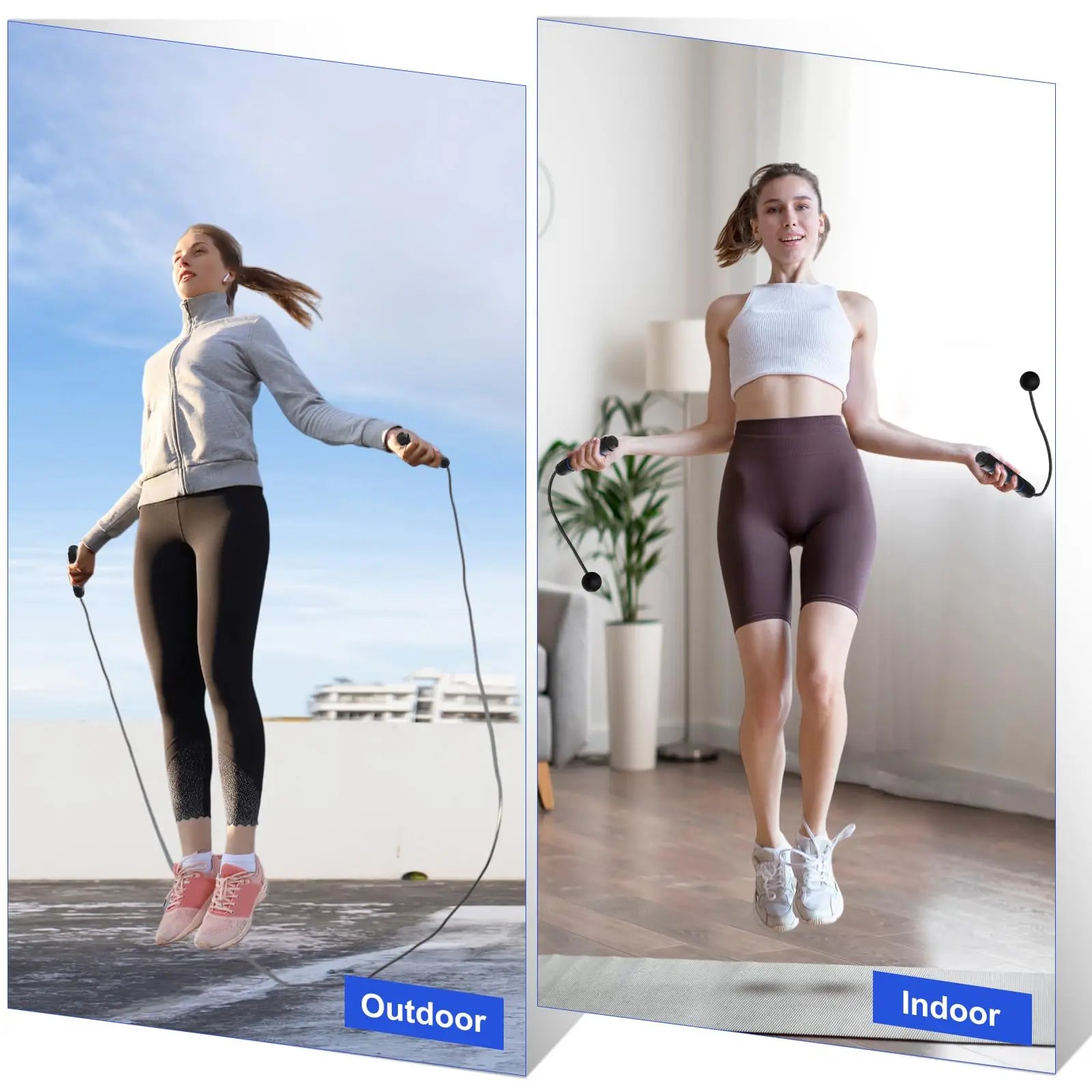 Wire Wireless Ball Jump Rope Dual Purpose Fitness Training Sports Equipment Bearing Load Jump Rope