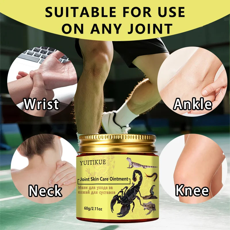 Joint Skin Care Ointment Hydrated Light Non-Sticky Moisturize for Wrist Knee Neck Ankle Full Body Use