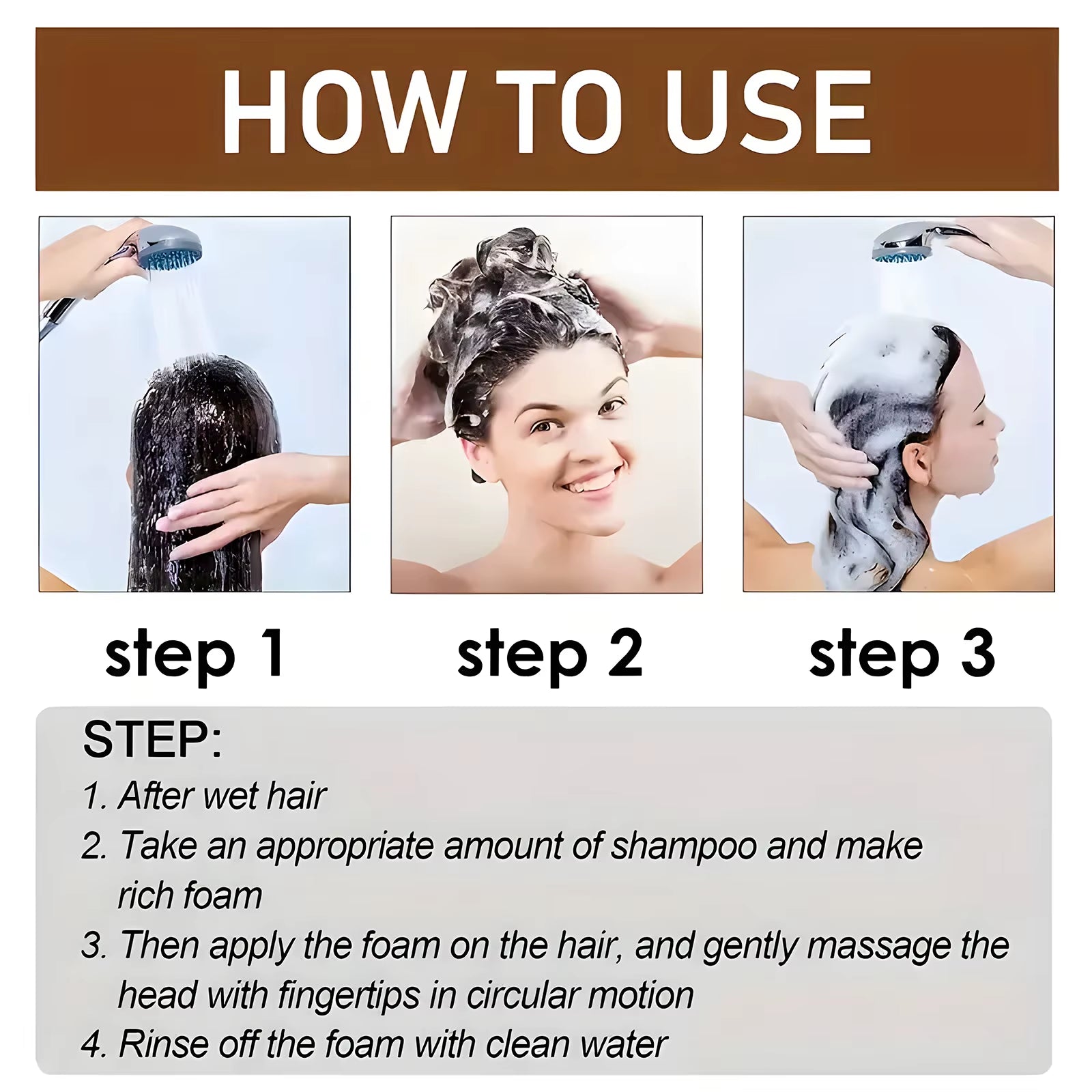 Biotin Hair Growth Shampoo Anti-Hair Loss Treatment for Men and Women Rapid Thickening and Re-Oil Beauty Health